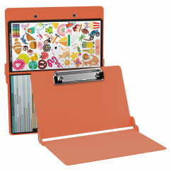WhiteCoat Clipboard® - Coral Child Life Specialist Edition